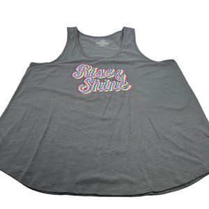 Secret Treasures Women's Size XL 16-18 Sleep Tank Top Rise And Shine New